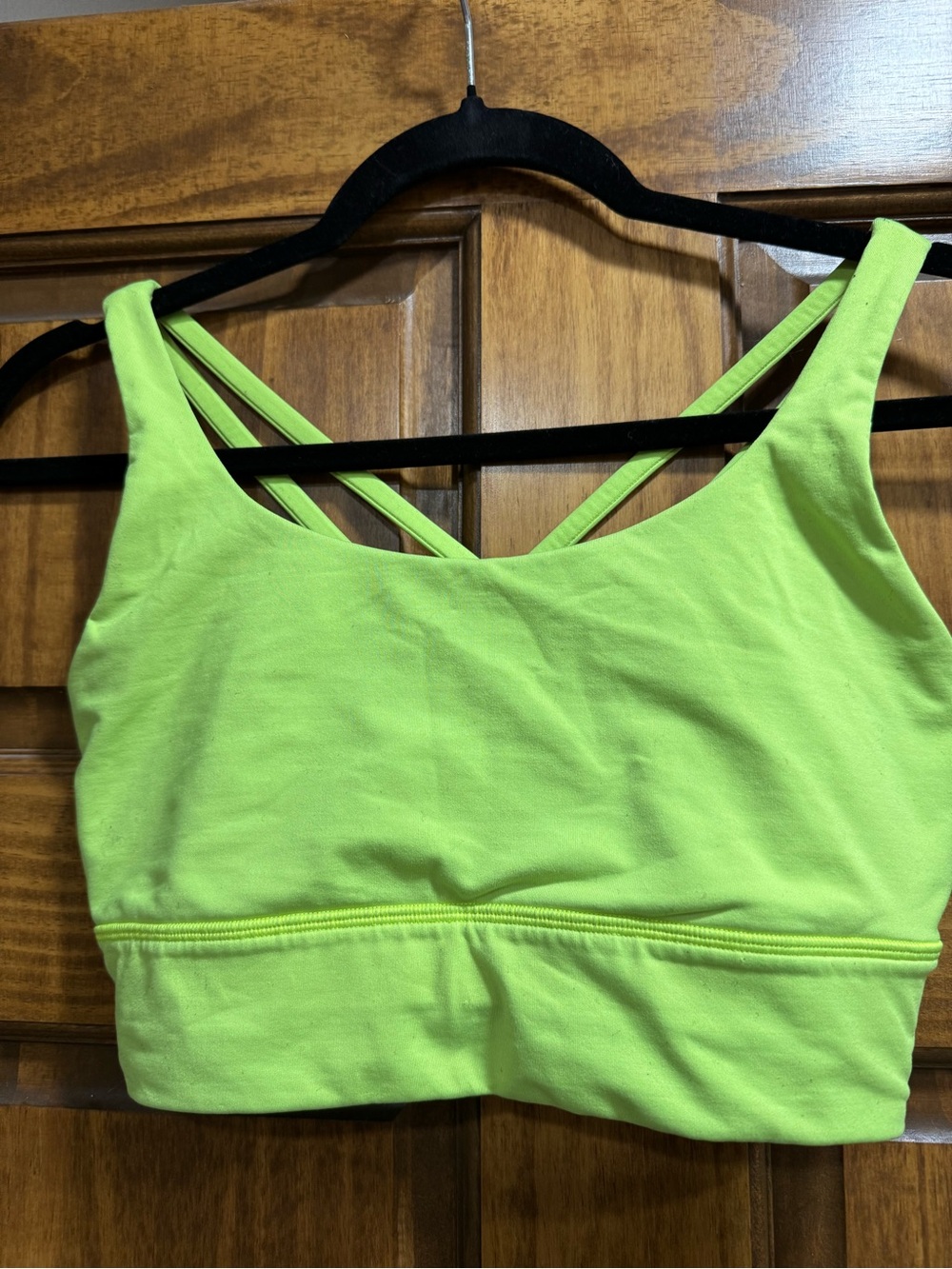 Lululemon Neon Lime bra!